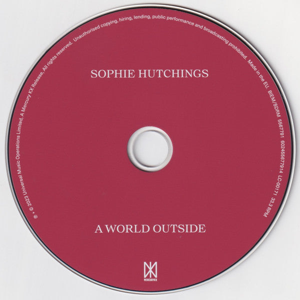 Sophie Hutchings : A World Outside (CD, Album)