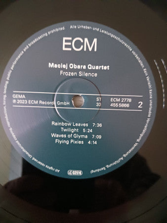 Maciej Obara Quartet : Frozen Silence (LP, Album)