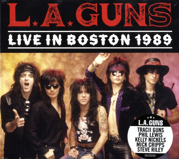 L.A. Guns : Live In Boston 1989 (CD, Album)