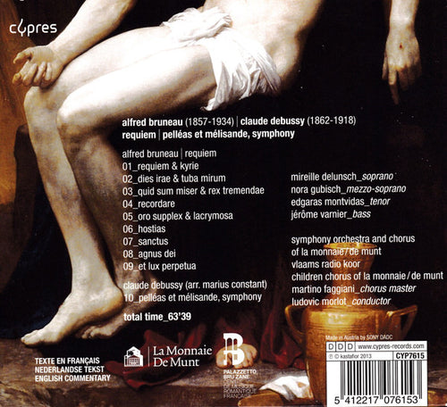 Alfred Bruneau, Claude Debussy, La Monnaie Symphony Orchestra : Bruneau: Requiem / Debussy: Pelleas Et Mesisande (CD)