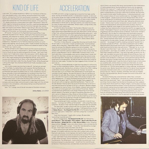 Arthur Baker / John Luongo : Dance Masters: John Luongo (The Classic Dance Remixes) (2xLP, Comp, RM)