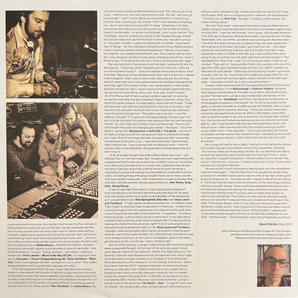 Arthur Baker / John Luongo : Dance Masters: John Luongo (The Classic Dance Remixes) (2xLP, Comp, RM)