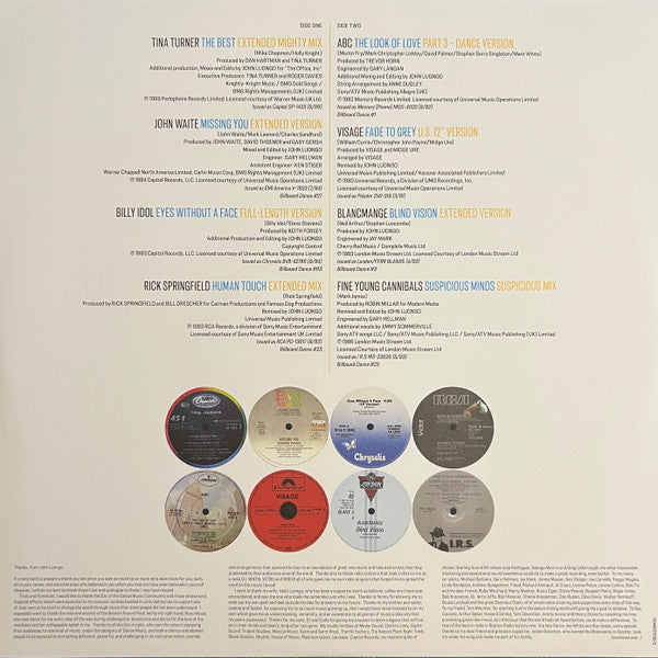 Arthur Baker / John Luongo : Dance Masters: John Luongo (The Classic Dance Remixes) (2xLP, Comp, RM)