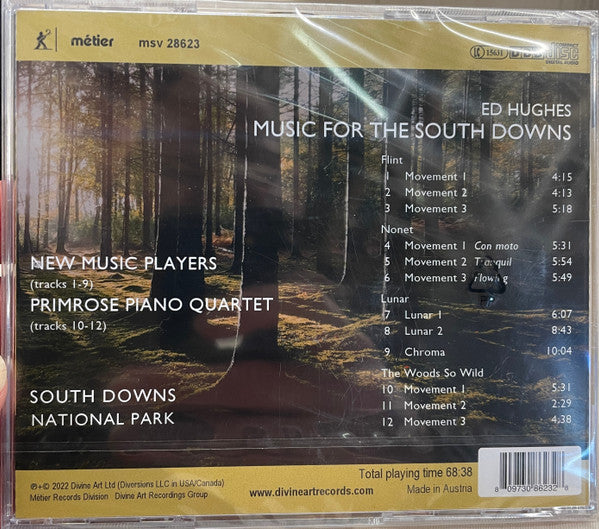 Ed Hughes (2), New Music Players, The Primrose Piano Quartet : Music For The South Downs (CD, Album)
