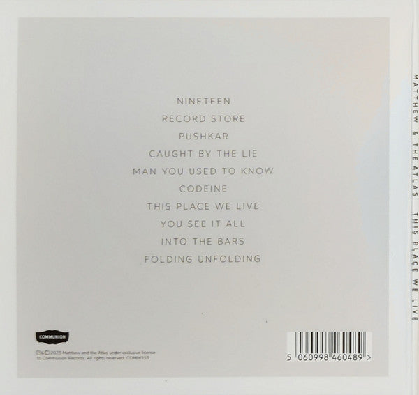 Matthew And The Atlas : This Place We Live (CD, Album)