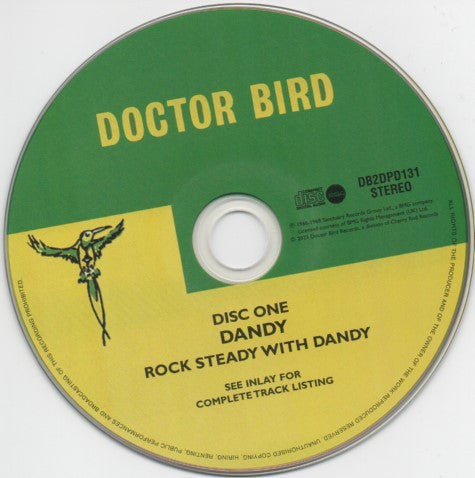 Dandy* : Rock Steady With Dandy (2xCD, Comp)