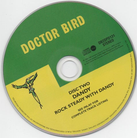 Dandy* : Rock Steady With Dandy (2xCD, Comp)