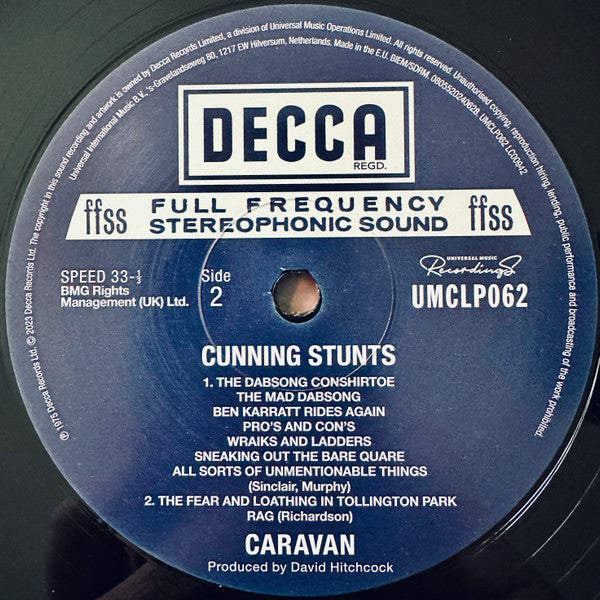 Caravan : Cunning Stunts (LP, Album, RE, 180)