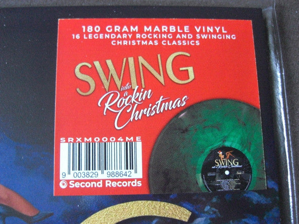 Various : Swing Into A Rockin Christmas (LP, Comp, Ltd, Gre)