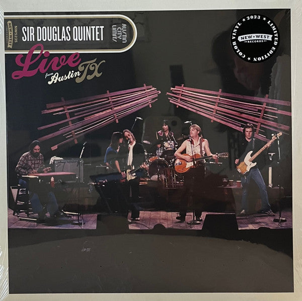 Sir Douglas Quintet : Live From Austin TX (Album, Ltd, RE, 180 + LP + LP, S/Sided, Etch)