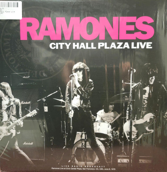 Ramones : City Hall Plaza Live (LP, Unofficial, 180)