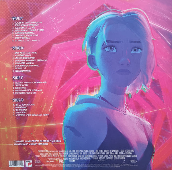Daniel Pemberton : Spider-Man: Across the Spider-Verse (Original Score) (LP, Album, Whi + LP, Album, Dee)