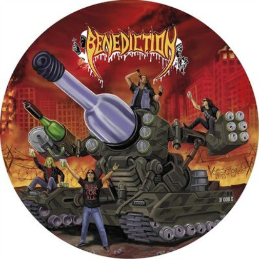 Benediction : The Grotesque / Ashen Epitaph (7", Single, Pic)