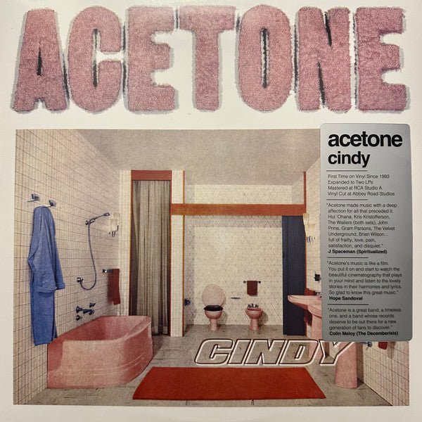 Acetone (3) : Cindy (2xLP, RE, Gat)