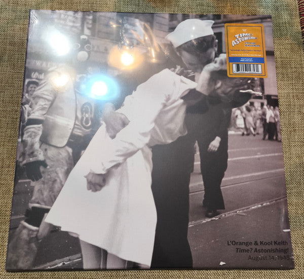 L'Orange & Kool Keith : Time? Astonishing! (LP, Album, RE, S/Edition, Ora)