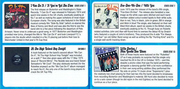 Rubettes* : The Singles 1974-1977 (2xCD, Comp)