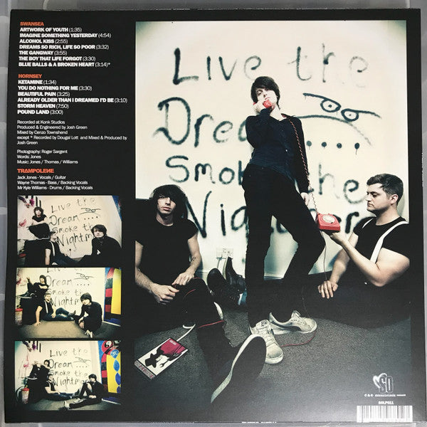 Trampolene : Swansea To Hornsey (LP, Album, RE, Gre)
