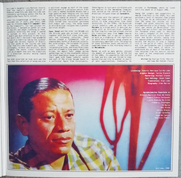 Ary Lobo : Ary Lobo 1958 - 1966 (LP, Comp, Gat)