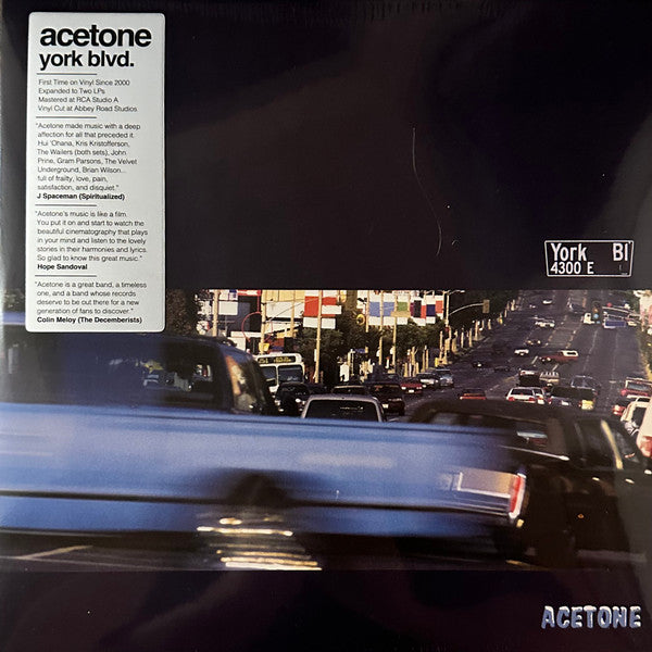 Acetone (3) : York Blvd. (2xLP, Album, RE)