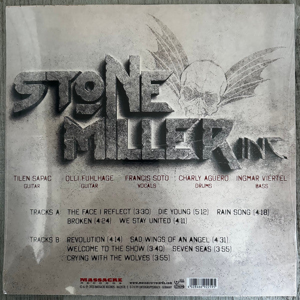 Stonemiller : Welcome To The Show (LP, Album, Yel)