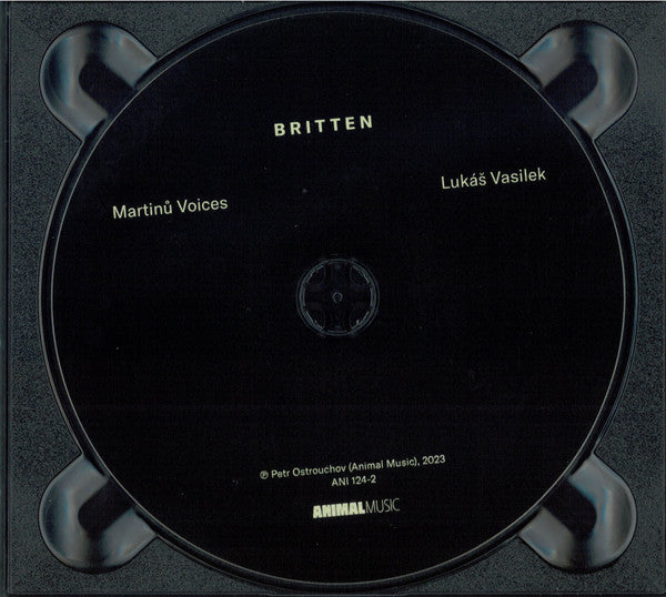 Martinů Voices & Lukáš Vasilek : Britten (CD, Album)