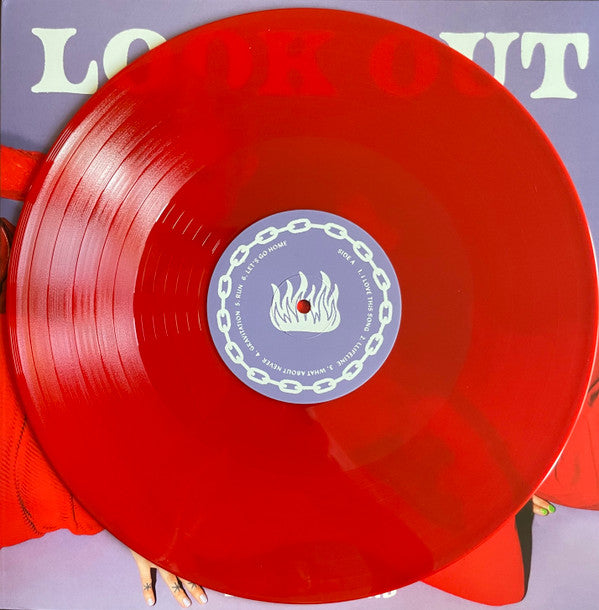Lobsterbomb : Look Out (LP, Album, Red)