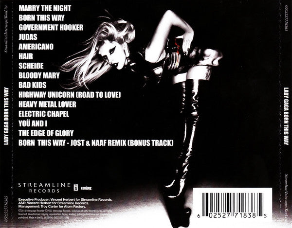 Lady Gaga : Born This Way (CD, Album)