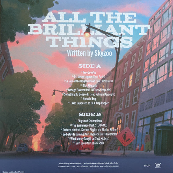 Skyzoo : All The Brilliant Things (LP, Album, Ltd, RE, Pas)