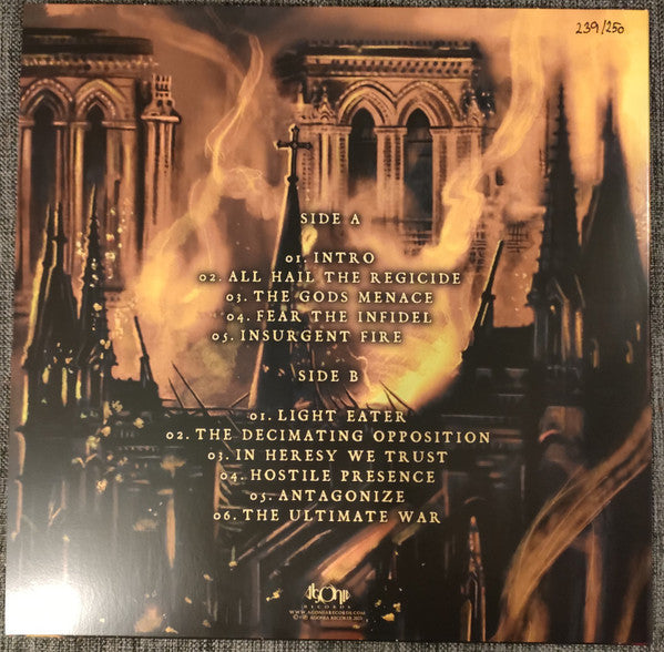 Rebaelliun : Under The Sign Of Rebellion (LP, Ltd, Ora)