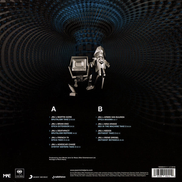 Jean-Michel Jarre : Oxymoreworks (LP, Album, Gat)