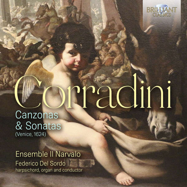 Nicolò Corradini – Ensemble Il Narvalo, Federico Del Sordo : Canzonas & Sonatas (CD)