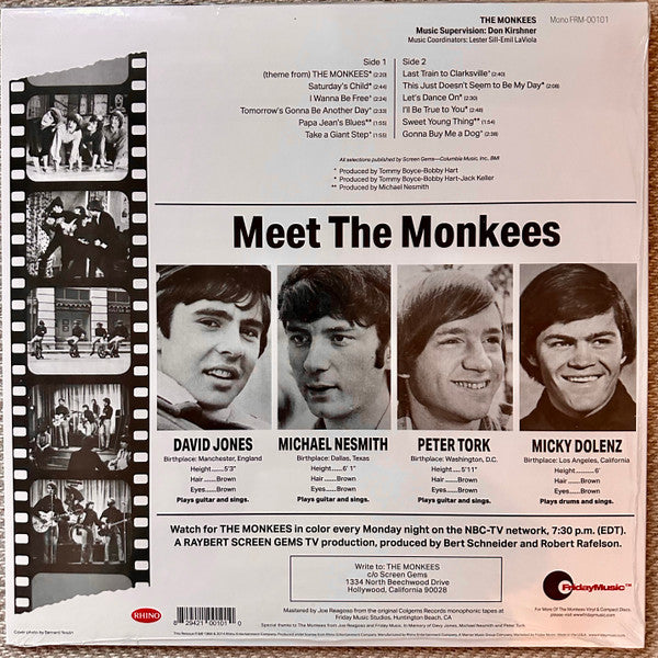 The Monkees : The Monkees (LP, Album, RSD, Mono, Col)