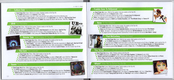 Various : Now That's What I Call Music '83-'93: 40 Years Volume 1 1983-1993 (3xCD, Comp, S/Edition)