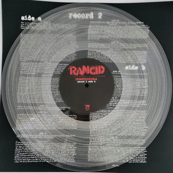 Rancid : Indestructible  (2xLP, Album, Ltd, RE, RP, Cle)