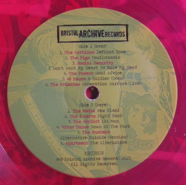 Various : The Bristol Punk Explosion (LP, Comp, Ltd, Pin)