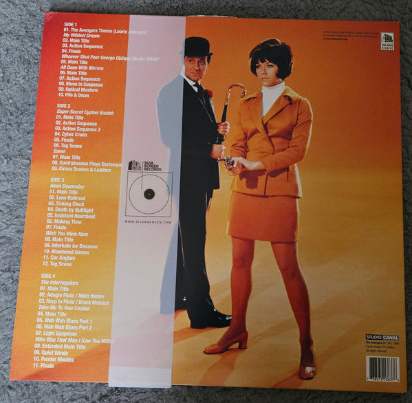 Howard Blake : The Avengers: Original Tara King Season Score (LP, Amb + LP, Red)