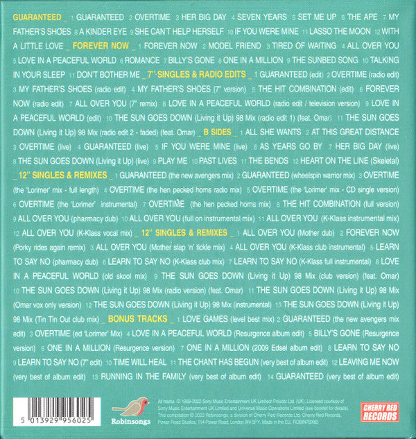 Level 42 : The Later Years 1991-1998 (CD, Album, RE, RM + CD, Album, RE, RM + 5xCD + Box)