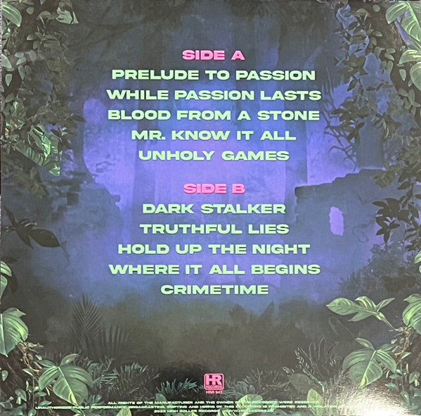 Hitten (2) : While Passion Lasts (LP, Album, Ltd)