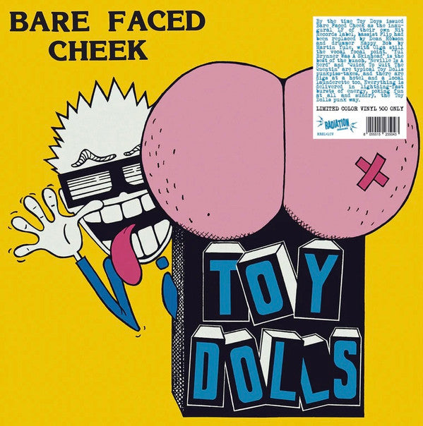Toy Dolls : Bare Faced Cheek (LP, Album, Ltd, RE, Blu)