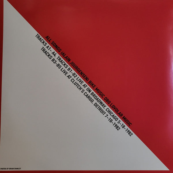 Ministry : Chicago / Detroit 1982 (LP, Ltd, Red)
