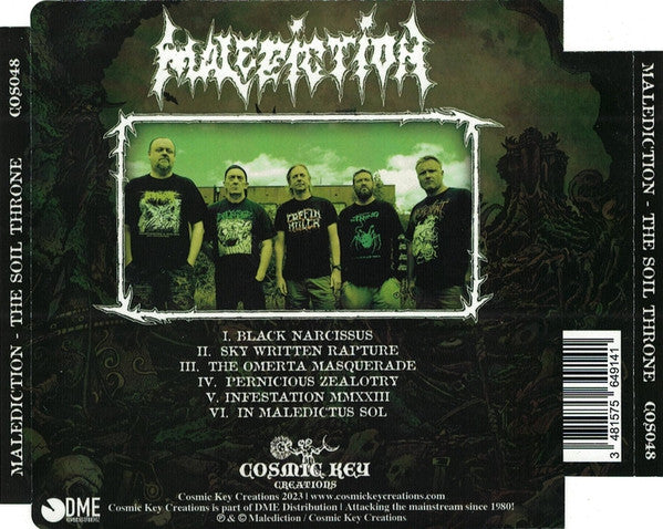 Malediction : The Soil Throne (CD, EP, Ltd)