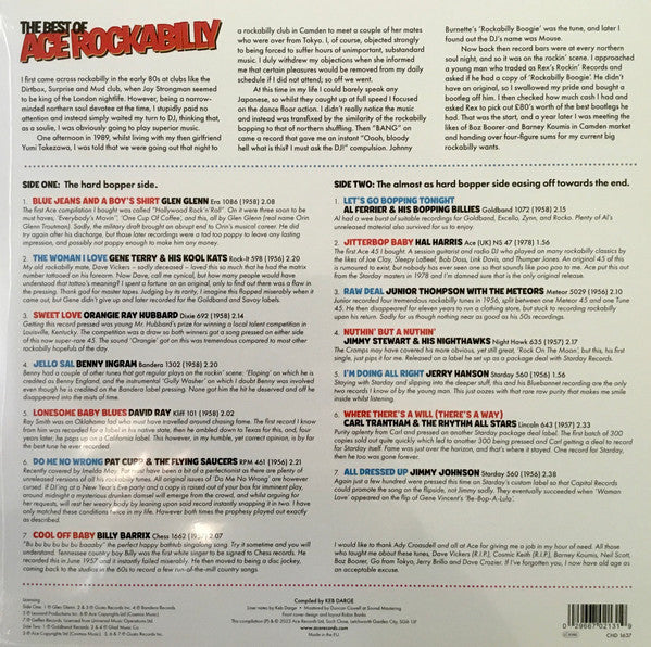 Keb Darge : The Best Of Ace Rockabilly  (LP, Comp)