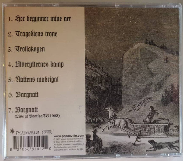Ulver : Vargnatt (CD, EP, RE)