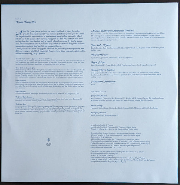 The Chronicles Of Father Robin : The Songs And Tales Of Airoea - Book II: Ocean Traveller (Metamorphosis) (LP, Album, 180)