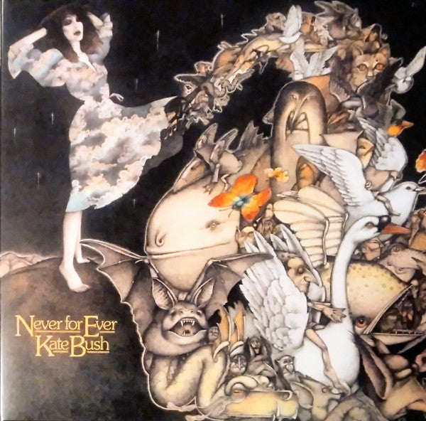 Kate Bush : Never For Ever (LP, Album, RE, RM, Gat)