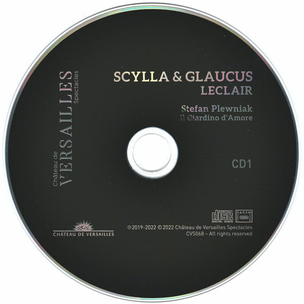 Jean-Marie Leclair – Stefan Plewniak, Il Giardino D'Amore : Scylla & Glaucus (3xCD, Album + Box)