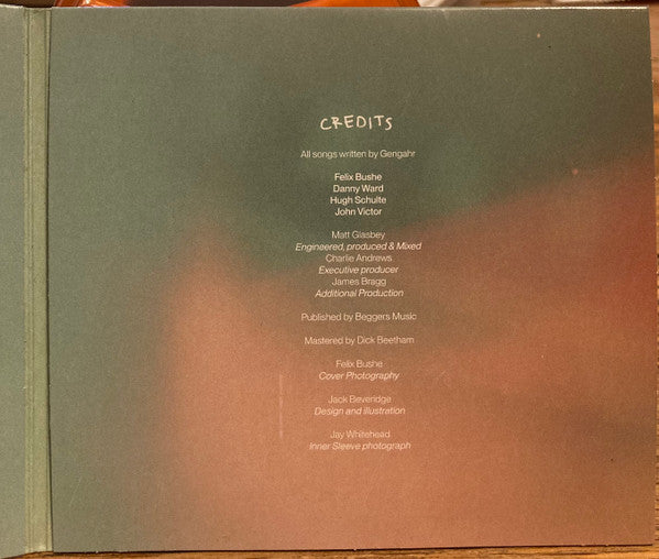 Gengahr : Red Sun Titans (CD, Album)