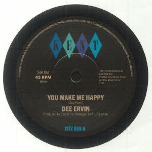 Dee Ervin : You Make Me Happy (7")