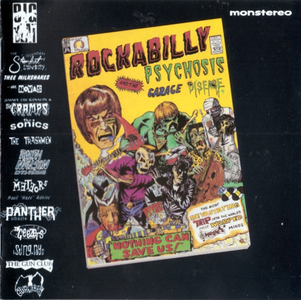 Various : Rockabilly Psychosis And The Garage Disease (CD, Comp)