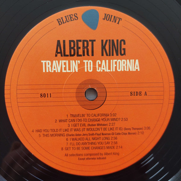 Albert King : Travelin' To California (Lucy & Me) (LP, Album, RE, 180)